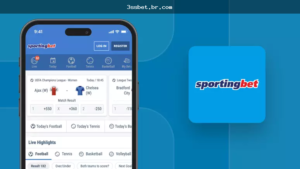 Imagem: usuário acessando a 3ssbet pelo celular para acompanhar apostas esportivas