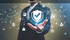 Ilustração de acesso seguro à conta 3ssbet