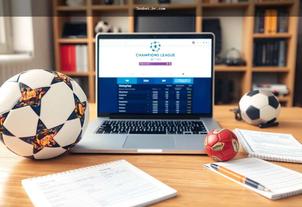 Imagem: tela conceitual de apostas em futebol na 3ssbet