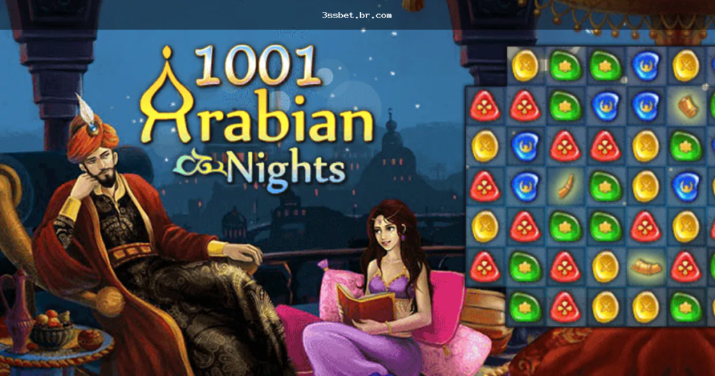 Placeholder: visual temático 3ss Arabian Nights no cassino online