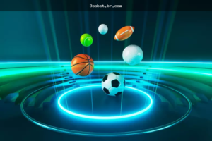 Tela da 3ssbet com áreas de esportes e cassino