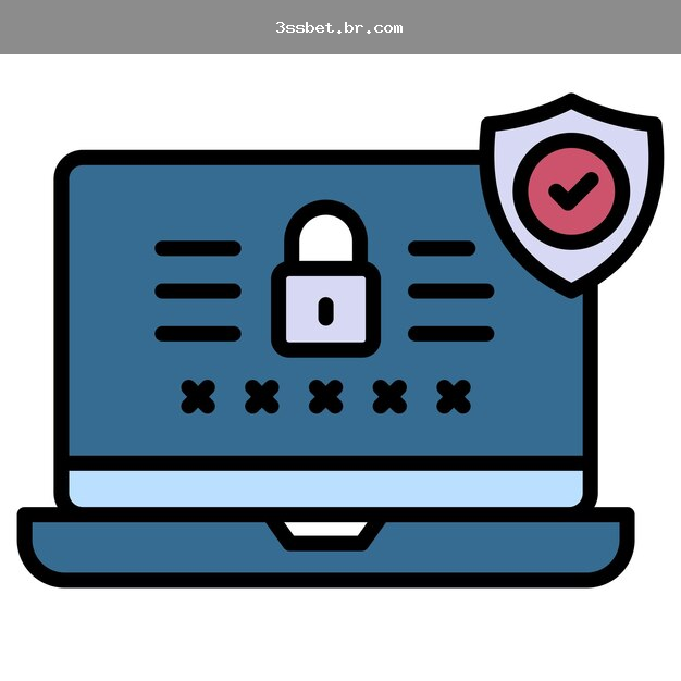 Tela de login em celular com cadeado de segurança