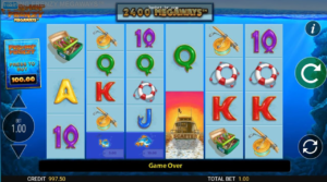 Tela de slot Megaways com regras e valor de aposta em destaque